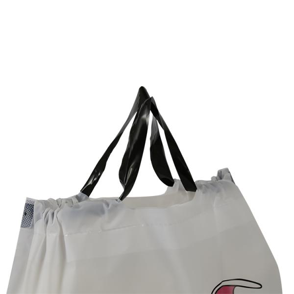 35cm*40cm Plastic Tote Bags , Recycled 10 Lb Ice Bags With Drawstring