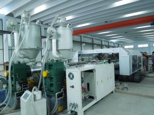 China 800-2000mm Automated Hollow Wall Corrugated Pipe Extruder Machine on sale