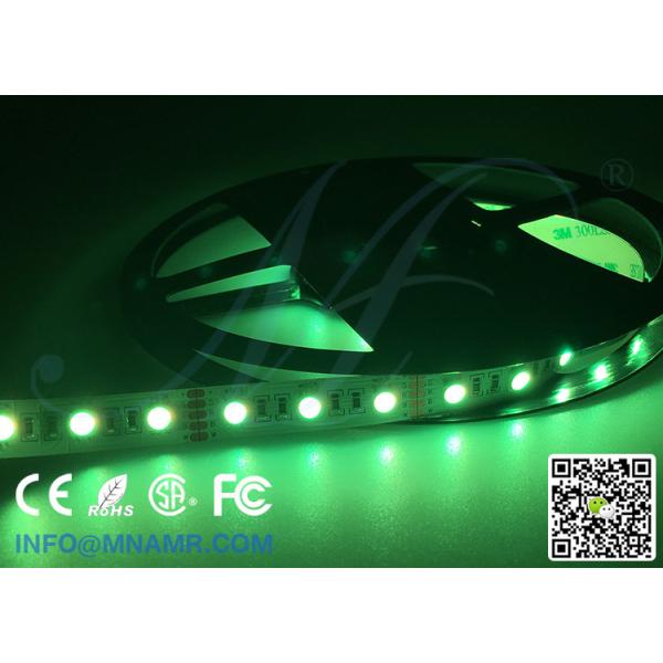 12V or 24V 15W Car LED Strip Light 4 Chip RGBW SMD LED 5050 with 3M Tape Sticker for Club Bar Pub Party Use China Supplier 12 Volt 15W 5M/Reel LED Tape Lights RGB CW Under-cabinet Lighting