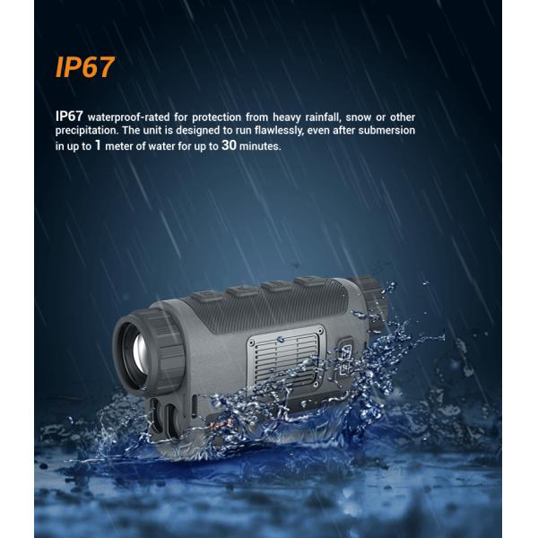 Hot Spot Tracing Thermal Handheld Scope With Laser Rangefinder