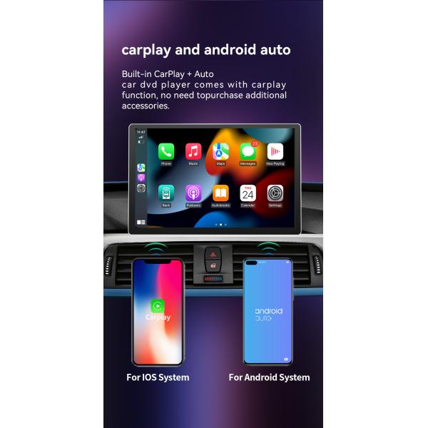 Android 12 Universal Car Player Double Din 13.3 Inch Touch Screen Car Radio