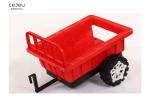 162*56*48CM Red 6 Wheel Tractor With Removable Hopper With Bluetooth