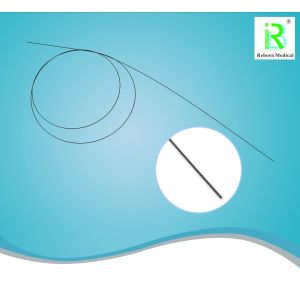 Quality Stainless Steel PTFE Coated Guidewire Green Color ISO Certificated 150cm for sale