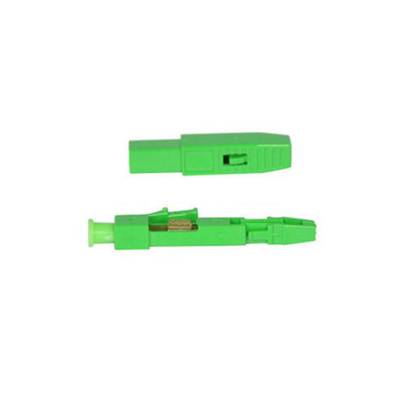 Quick Wireable Lc Fiber Connector , 38mm Reliable Field Installable Fiber Optic Connector