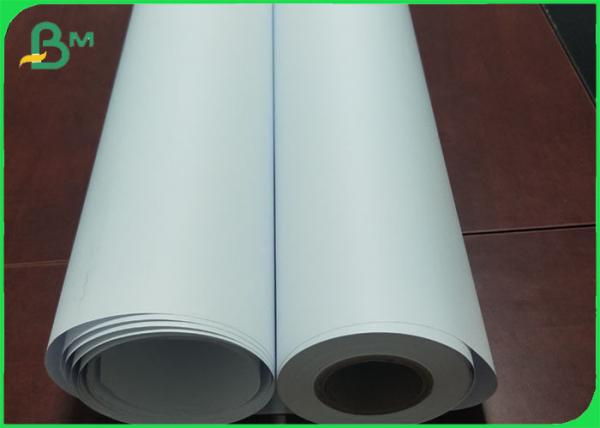 Buy 80G High White CAD Plotter Paper Roll 610MM 914 MM FSC Approved at wholesale prices