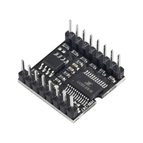 DFPlayer Mini MP3 Player Module Voice Decode Board For Arduino Supported TF Card U-Disk IO / Serial Port / AD