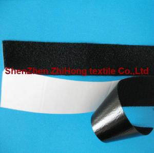 Quality Good quality pressure sensitive adhesive hook loop straps for sale