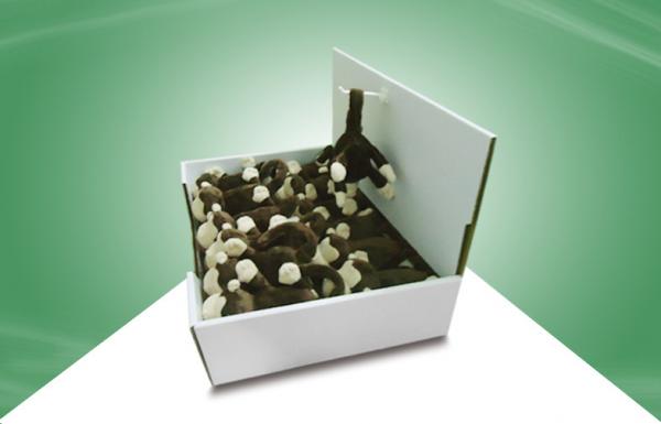 Buy Countertop POP Display Box Cardboard Countertop Displays Tray with UV Coating at wholesale prices