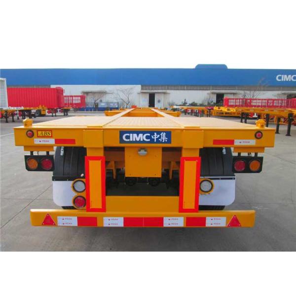 Port transport CIMC 3 Axle 40ft 12M Skeletal Container Trailer