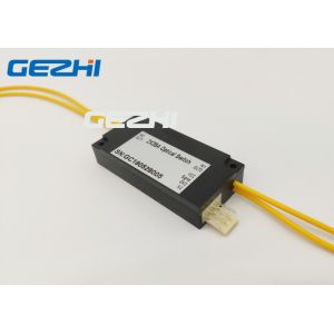 Quality Single Mode Non Latching 1550nm 2x2 Fiber Optic Bypass Switch for sale