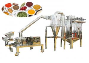 China WFJ KRS 4-15kw Industrial Grinding Machine For Herbal Moringa Leaf Powder on sale