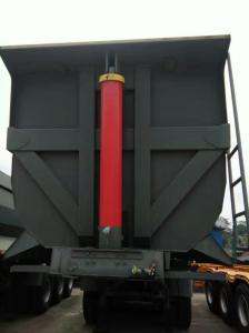 Quality 70T High Speed Tipper Semi Trailer Truck For Mining And Construction 25-45 CBM for sale