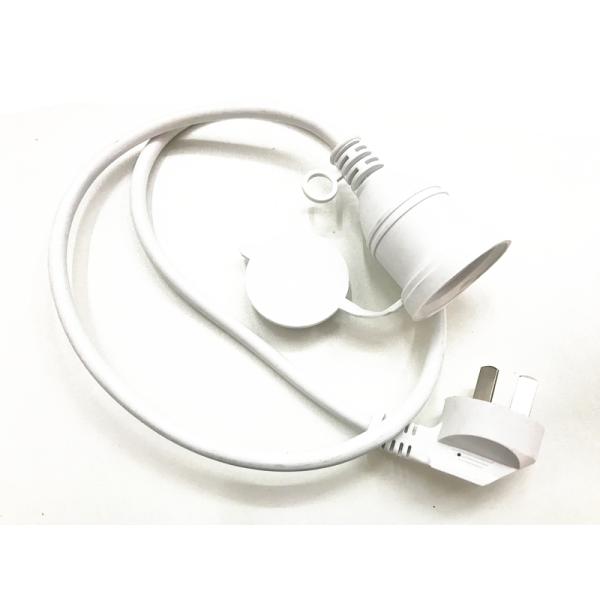 Deluxe 10A exchange to 16A 3pin white extension power cable 0.5m-10m copper power cord extension