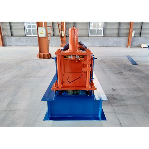 Right Angle Steel Profile Roll Forming Machine Weight 2.1 T With Hydraulic Cutter