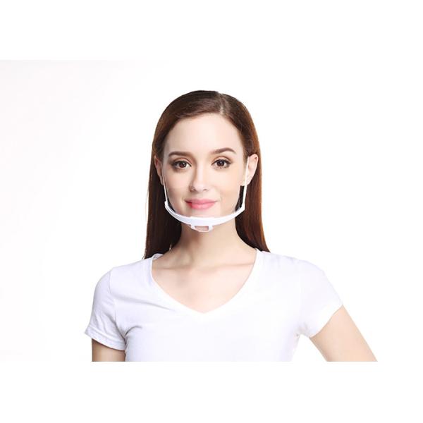 Super Light Hygienic Face Shield That Only Covers Mouth And Nose On Chin