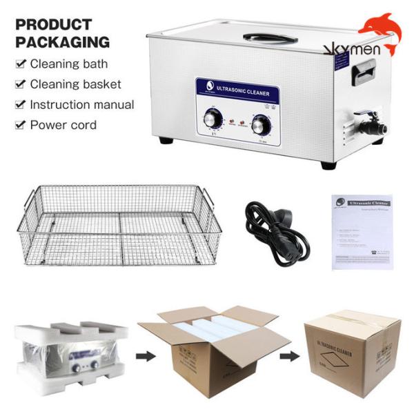 Skymen 22L Industrial Ultrasonic Cleaning Machine Bench Top Timer adjustable