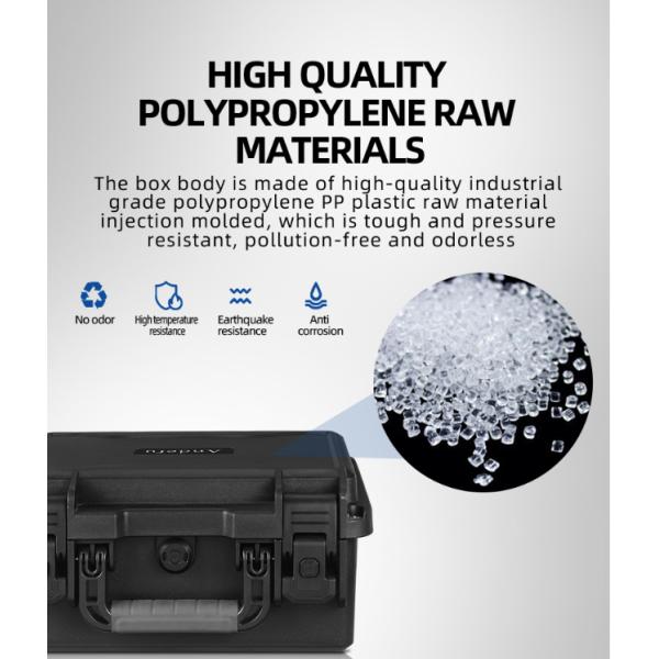 Retractable Portable Tool Box Portable Camera Case Pull Handle Foam Insert OEM Support