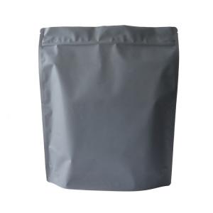 Quality 1LB Dry Flower Mylar Weed Packaging 1 Pound Matte Black Mylar Barrier Bags for sale