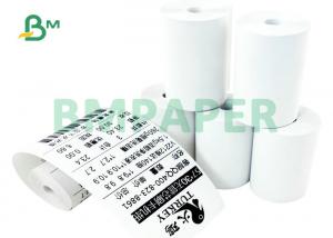 China Virgin Pulp 48GSM 55GSM Cash Register Thermal Paper Roll For POS Printer on sale