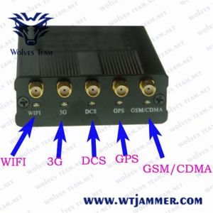 8 Meters GPS WiFi 5 Antenna Portable Signal Jammer