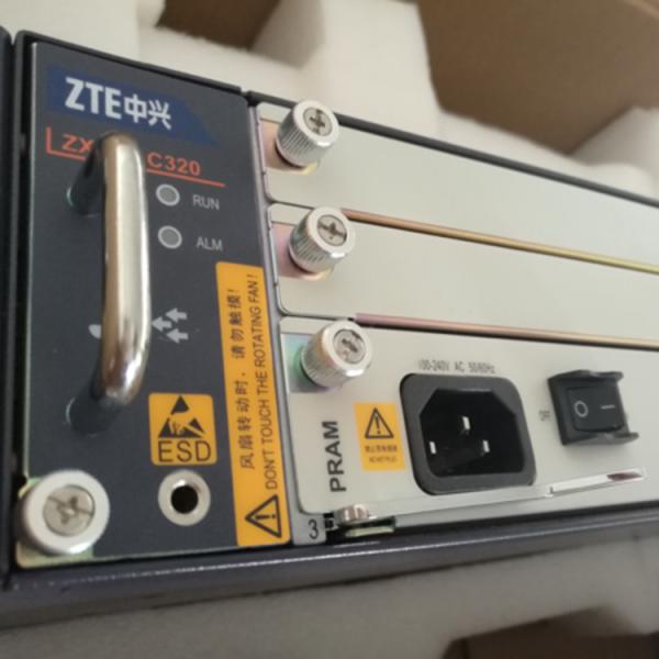 FTTH ZTE ZXA10 C320 OLT Optical Line Terminal With Smxa Pram Ge 10g Smxa 3 Smxa