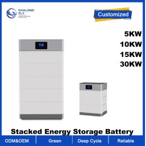 Quality OEM ODM LiFePO4 lithium battery 10KW 20KW lithium battery packs 51.2V 48V 400A Stacked Energy Storage for sale