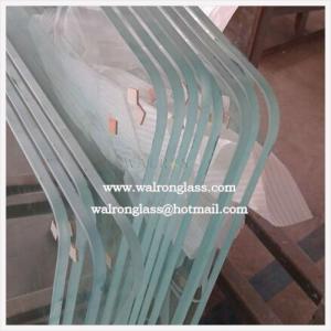 Quality Flat/Pencil/Beveled Edge Tempered/Toughened Glass with Different Size and Thickness for sale