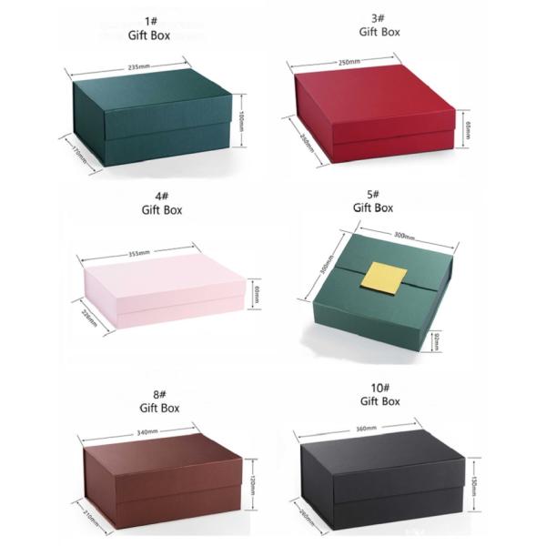 Magnetic Custom Paper Packaging Box , 235-360mm Magnetic Shoe Box