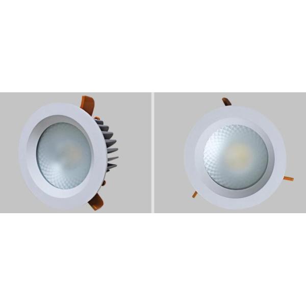 Energy - Saving 80Ra LED Recessed Downlight For Museum / Library 45 Degree Beam Angle