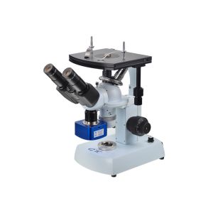 Inverted Metallurgical Microscope 10x 40x 100x , Transmission Optical Microscopy