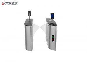 Quality Automatic Flap Barrier Facial Recognition Turnstile Rfid Card Access Control Systems for sale