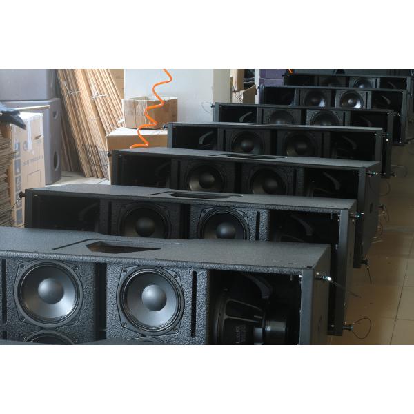 Dual 12 Inch 1560W Line Array Speaker With Neodymium Drivers For Concert , Living Event