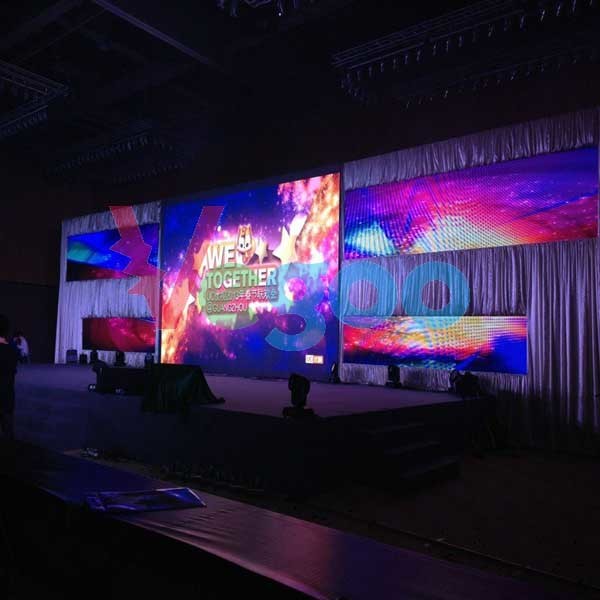 High Brightness 3.91mm Stage LED Screens With ROHS / FCC 1000cd/㎡