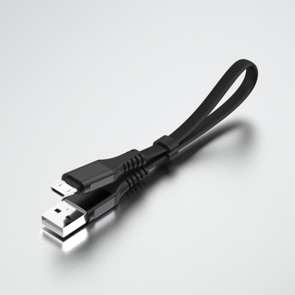 30CM Nylon Braided Lightning Cable Type C Fast Charging For S7 S6