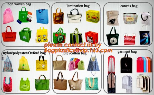 Top quality Personalized custom made brown branded laminated woven tote bag /Special custom Brown PP non woven bag, pac