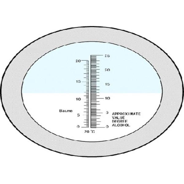 Ethyl Alcohol Refractometer Bult In Automatic Temperature Compensation System