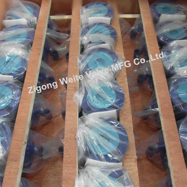 OEM A Batch Of Floating Ball Valve Ball F316 Class 150 Blue color
