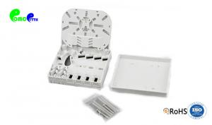 China 4 Cores Fiber Termination Box / fiber face plate / Fiber socket for SC,FC,LC,ST With ABS Material on sale