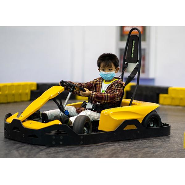 ISO9001 Fun World Fast Track Go Karts 28km/H Alloy Steel Frame
