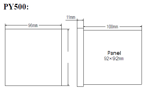 Stock PY500H Intelligent Sensor Meter Pressure Meter Sensor Indicator Your Top Choice for Axle Scale