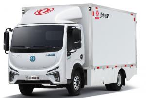 China 6000kg GVW Electric Cargo Container Truck Dongfeng EV Truck on sale