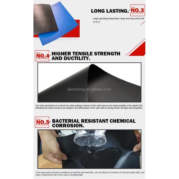 Virgin or Recycled HDPE Geomembrane Circular Tanks for Aquaculture Lower Guaranteed