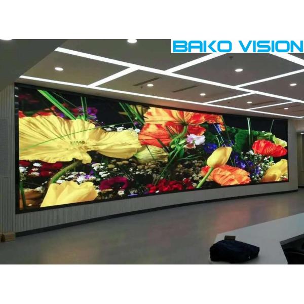 SMD2121 Indoor Fixed LED Display Video Wall P3 Front Access Magnetic Module