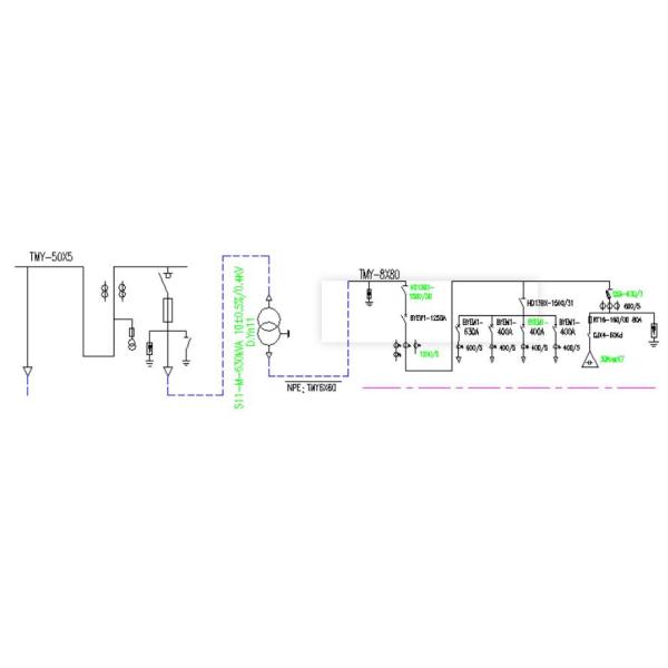 Tin Plated Copper Busbar For High Voltage And Low Voltage Substation Baiyun Power Group Prefabricated Substation