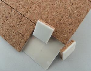 Quality Adhesive Shipping Cork Pads Glass 15x15mm or Customized size On Sale for sale