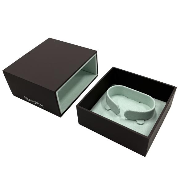 White Heavy Sleeve Drawer Jewelry Box Packaging For Ring Gift