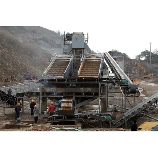 Vibrating Sand Screening Machine 40tph-680tph Sand Vibrating Sieve Machine
