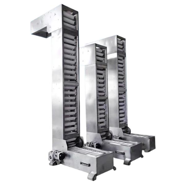 Customized factory SUS304 Stainless Steel Vertical Z Type Bucket Elevator Lifting Hoisting Conveyor Manufacturer for Building Material Shops,