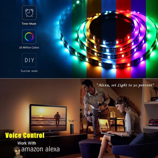 Smart SMD5050 5m Ribbon Waterproof Constant Current LED Strip