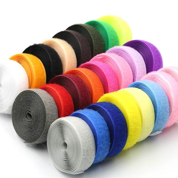 polyester fabric hook Loop tape for garment accessories magic Straps magic fastener tape